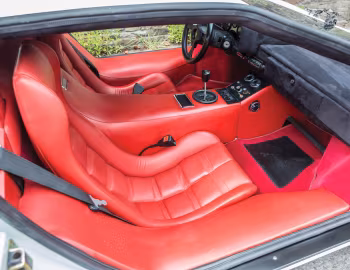 Interior Lamborghini Countach LP400 S con l'opzione "Alettone Posteriore" [Worldwide] '1979–81