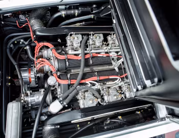 Sob o capô Lamborghini Countach LP400 S con l'opzione "Alettone Posteriore" [Worldwide] '1979–81