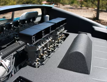 Sob o capô Lamborghini Miura Roadster (#3498) '1968