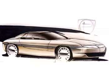 Croquis Lancia Kayak '1995