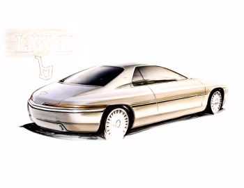 Croquis Lancia Kayak '1995