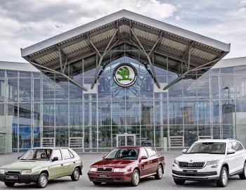 Škoda Favorit, Škoda Octavia Sedan, Škoda Kodiaq