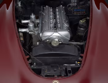 Bajo el capó Jaguar XK120 Beutler Supersport Roadster (660529) '01.1951