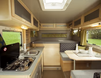 Interior 2015–19 bimobil EX 366 auf Mercedes-Benz Sprinter (Br.906) '2014–19