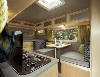Інтэр'ер 2015–19 bimobil EX 366 auf Mercedes-Benz Sprinter (Br.906) '2014–19