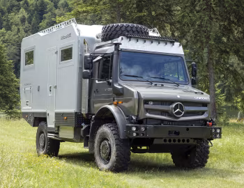 2017–pr. bimobil EX 435 auf Mercedes-Benz Unimog '2016–pr.