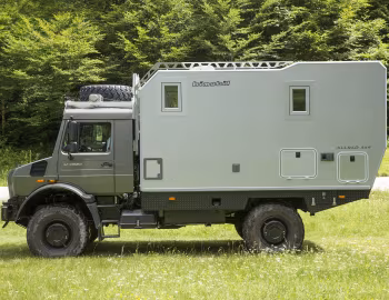 2017–pr. bimobil EX 435 auf Mercedes-Benz Unimog '2016–pr.
