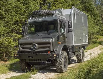 2017–pr. bimobil EX 435 auf Mercedes-Benz Unimog '2016–pr.