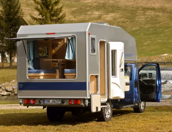 bimobil husky 240 auf Nissan Navara King Cab (D40) '2005–17