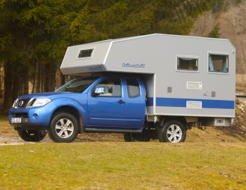 bimobil husky 240 auf Nissan Navara King Cab (D40) '2005–17