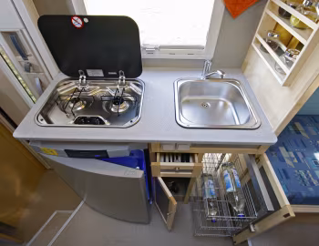 Interior 2016–19 bimobil LB 355 (T6) '2015–19