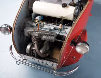 Sous la capuche Biscuter 200-C Comercial '1957–60