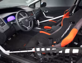 Interior Honda Civic Si Coupe by Bisimoto Engineering '11.2011