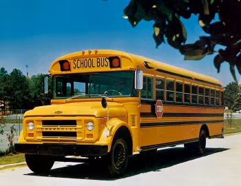 1968–77 Chevrolet B60 Blue Bird Conventional School Bus
