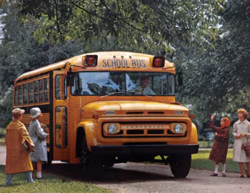 1962 Chevrolet 50 Blue Bird School Bus (S5302)