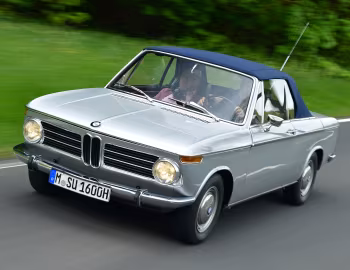 BMW 1600-2 Cabrio by Baur (E10) '01.1968–06.1971