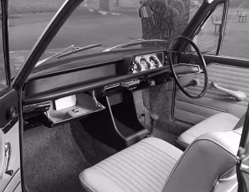 Interior BMW 1600/1600-2 [UK-spec] (E10) '1966–71