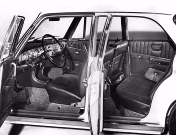 Інтэр'ер BMW 2000 (E121) '01.1966–69
