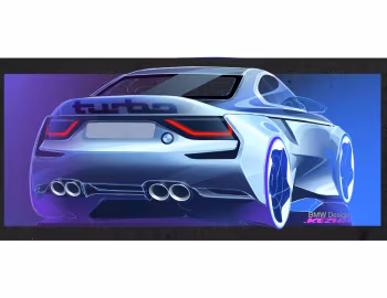 Sketch BMW 2002 Hommage Concept '05.2016