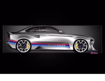 Sketch BMW 2002 Hommage Concept '05.2016