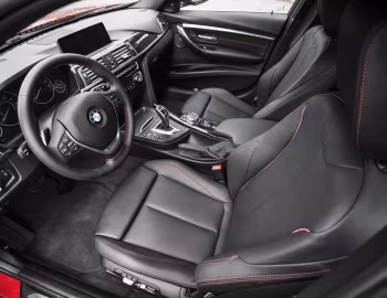 Interior 2016–19 BMW 340i xDrive Sport Line [North America] (F30) '2015–19