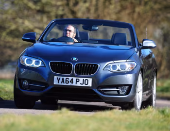 BMW 220d Cabrio Sport Line [UK-spec] (F23) '2015–17