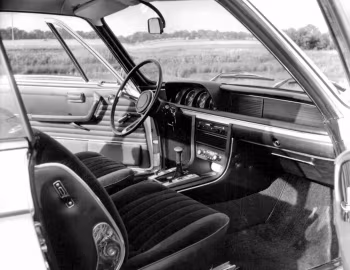 Interior BMW 2800 CS (E9) '12.1968–03.1971