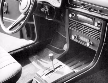 Интерьер BMW 3.0 CS Automatic [Worldwide] (E9) '04.1971–10.1975