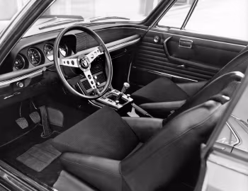 Интерьер BMW 3.0 CSL [Worldwide] (E9) '09.1971–07.1972