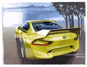Boceto BMW 3.0 CSL Hommage '05.2015