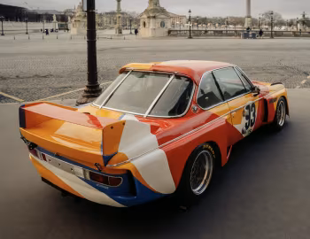 BMW 3.0 CSL Rennsport-Coupé Group 4 (IMSA) Art Car by Alexander Calder (E9) '1975