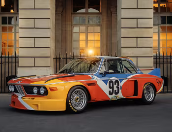 BMW 3.0 CSL Rennsport-Coupé Group 4 (IMSA) Art Car by Alexander Calder (E9) '1975