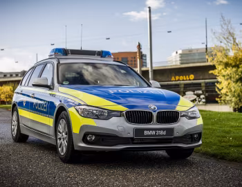 BMW 318d Touring Polizei FuStW (F31) '2015–19