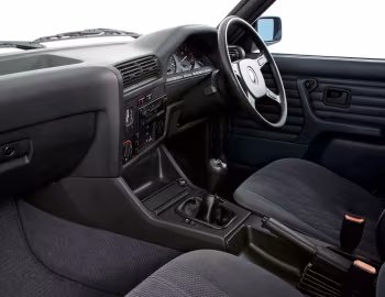 Interior BMW 318i Sedan [UK-spec] (E30) '01.1986–11.1991