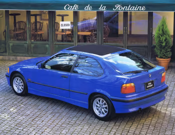BMW 318ti Compact Open Air [Japan] (E36/5) '1995–96