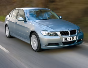 BMW 320d Sedan [UK-spec] (E90) '2005–08