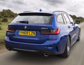BMW 320d xDrive Touring M Sport [UK-spec] (G21) '2019–22