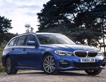 BMW 320d xDrive Touring M Sport [UK-spec] (G21) '2019–22