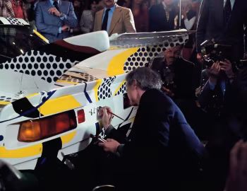 BMW 320 Turbo Group 5 Art Car by Roy Lichtenstein, Roy Fox Lichtenstein
