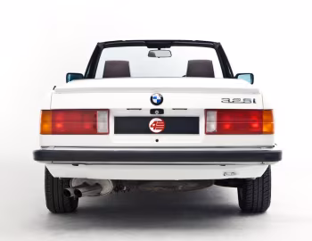 BMW 325i Cabrio [UK-spec] (E30) '1986–93