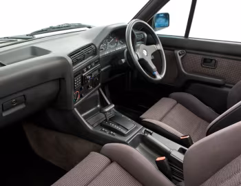 Interior BMW 325i Cabrio [UK-spec] (E30) '1986–93