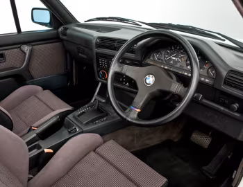 Interior BMW 325i Cabrio [UK-spec] (E30) '1986–93
