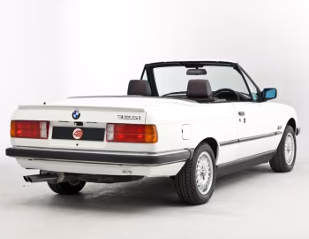 BMW 325i Cabrio [UK-spec] (E30) '1986–93