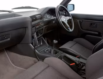 Interior BMW 325i Coupe M-Technik [UK-spec] (E30) '1984–91