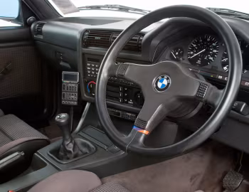 Interior BMW 325i Coupe M-Technik [UK-spec] (E30) '1984–91