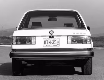 1984–89 BMW 325е Sedan [North America] (E30) '1983–88