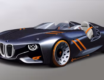 Sketch BMW 328 Hommage '05.2011