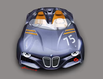 Boceto BMW 328 Hommage '05.2011