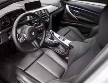 Interior 2016–19 BMW 340i Sport Line [North America] (F30) '2015–19