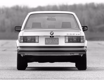 1986–88 BMW 325es Coupe [North America] (E30) '1985–88